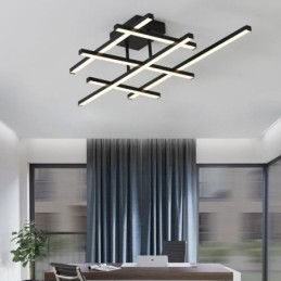 Deckenleuchte mit Unterputzmontage, Aluminium-Deckenleuchte