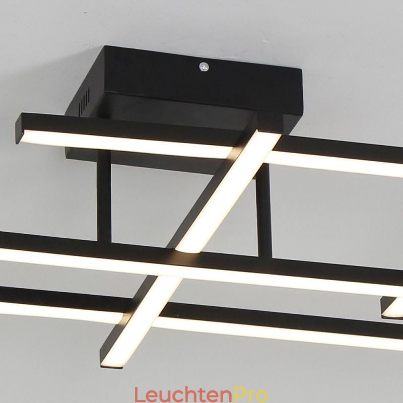 Deckenleuchte mit Unterputzmontage, Aluminium-Deckenleuchte