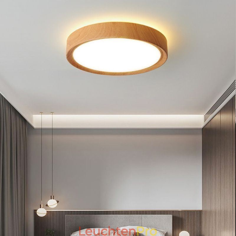 Holzdeckenleuchten Japanische Deckenlampe