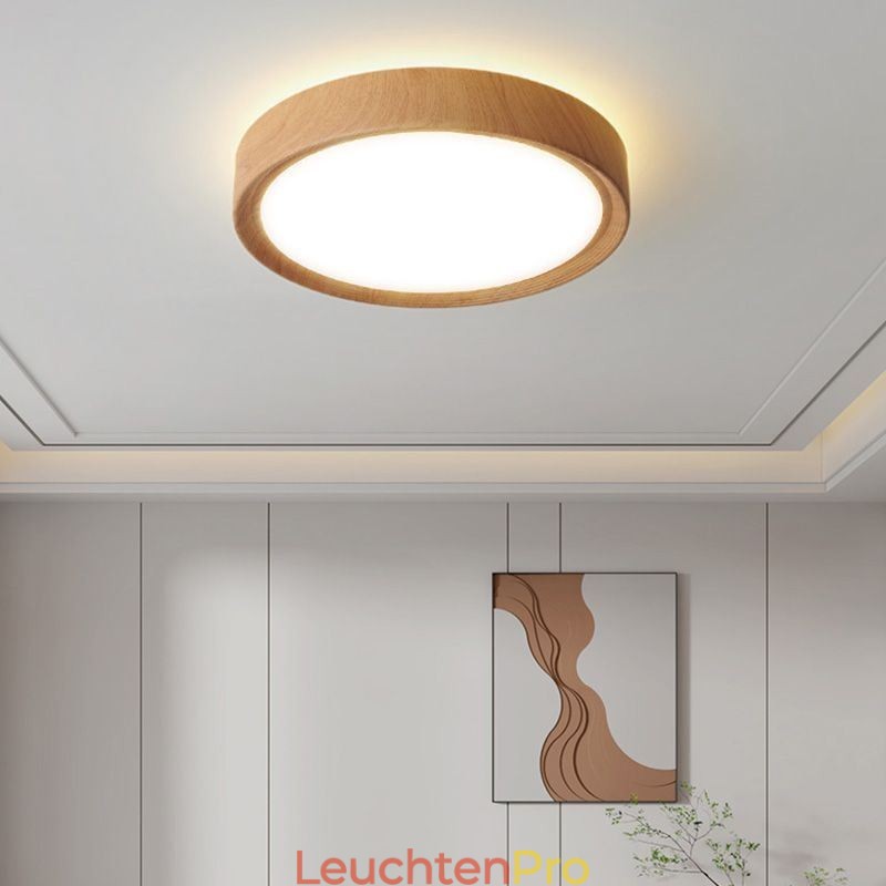 Holzdeckenleuchten Japanische Deckenlampe