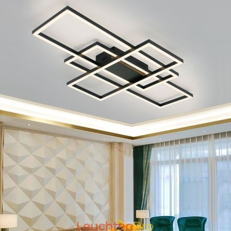 Moderne Deckenleuchte Geometrische Quadratische Deckenlampe Moderne Deckenleuchte Geometrische Quadratische Deckenlampe