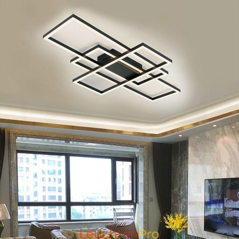 Moderne Deckenleuchte Geometrische Quadratische Deckenlampe
