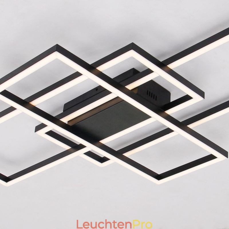 Moderne Deckenleuchte Geometrische Quadratische Deckenlampe