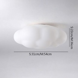 Nordische Deckenleuchte Wolkenform Deckenlampe