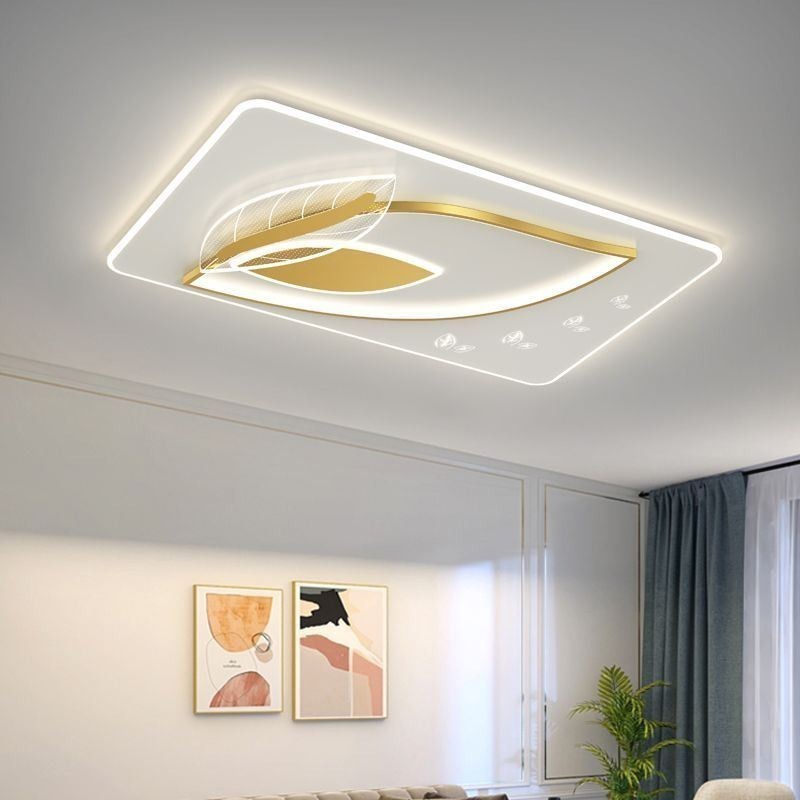 Luxus Deckenleuchte Kreative Blatt Design Deckenleuchte