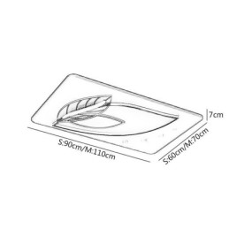Luxus Deckenleuchte Kreative Blatt Design Deckenleuchte