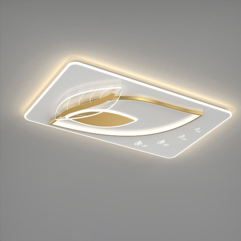 Luxus Deckenleuchte Kreative Blatt Design Deckenleuchte