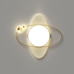 Moderne Unterputzbeleuchtung Creative Planet Deckenleuchte