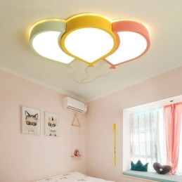 Moderne Deckenleuchte mit bündiger Montage, schöne Deckenlampe mit Ballonschirm
