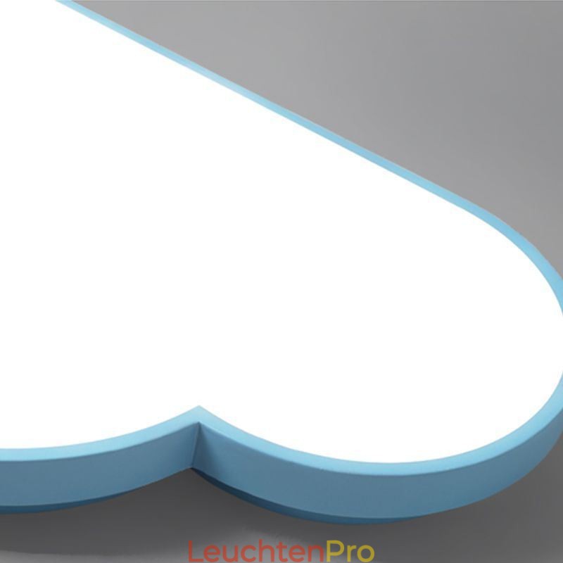 Moderne Deckenleuchte in Wolkenform