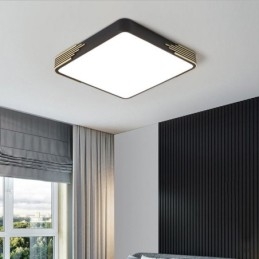 Moderne Deckenleuchte mit Unterputzmontage, quadratische Deckenleuchte