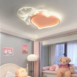 Moderne Lichter Herzform Unterputz Deckenleuchte Mädchen