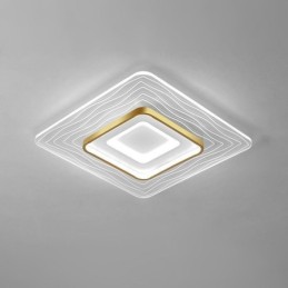Unterputz-Deckenleuchte Minimalistische ultradünne Deckenleuchte aus Acryl