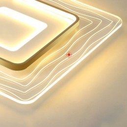 Unterputz-Deckenleuchte Minimalistische ultradünne Deckenleuchte aus Acryl