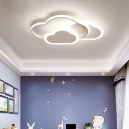 Moderne kreative Acrylleuchten Wolkenform Unterputz-Deckenleuchte