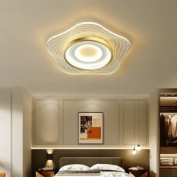 Kreative Deckenleuchte, moderne Unterputz-Leuchten mit Sternform, 36 W