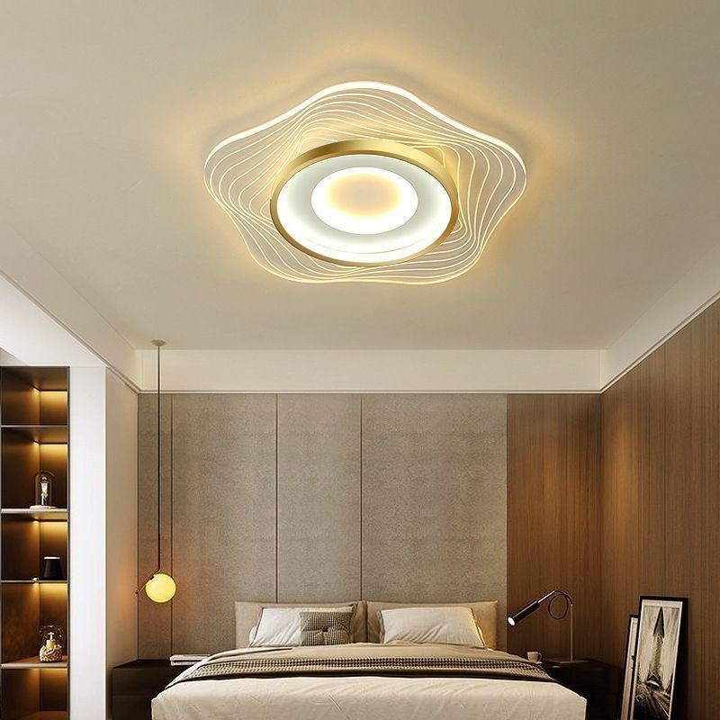 Kreative Deckenleuchte, moderne Unterputz-Leuchten mit Sternform, 36 W