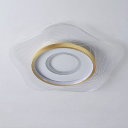 Kreative Deckenleuchte, moderne Unterputz-Leuchten mit Sternform, 36 W