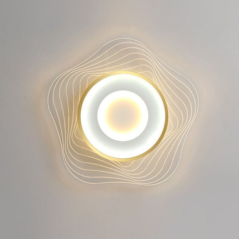Kreative Deckenleuchte, moderne Unterputz-Leuchten mit Sternform, 36 W
