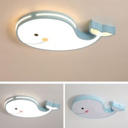 Dolphin Gemusterte Dimmbare Deckenleuchte Kreative Deckenleuchte Kinder