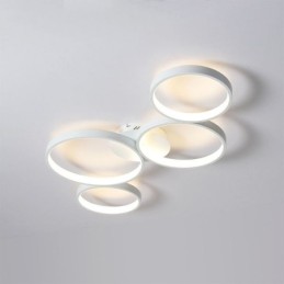 Deckenleuchte 7200LM 4 Ringe Leuchte