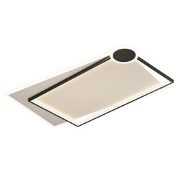Unterputz-Deckenleuchte im minimalistischen Stil