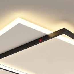 Unterputz-Deckenleuchte im minimalistischen Stil