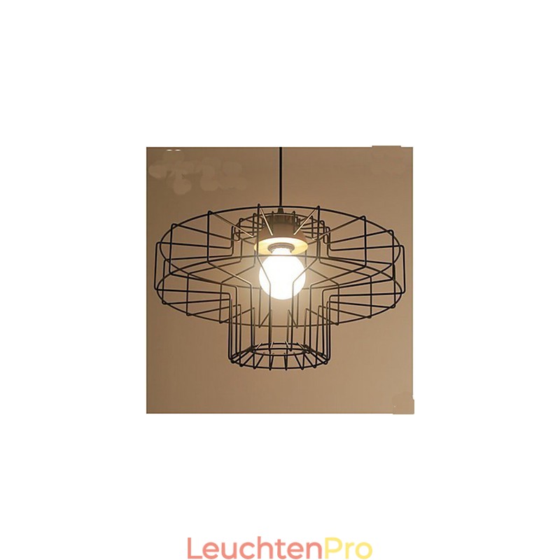 Single head Iron Chandelier Chandelier Retro Mesh