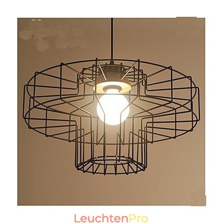 Single head Iron Chandelier Chandelier Retro Mesh