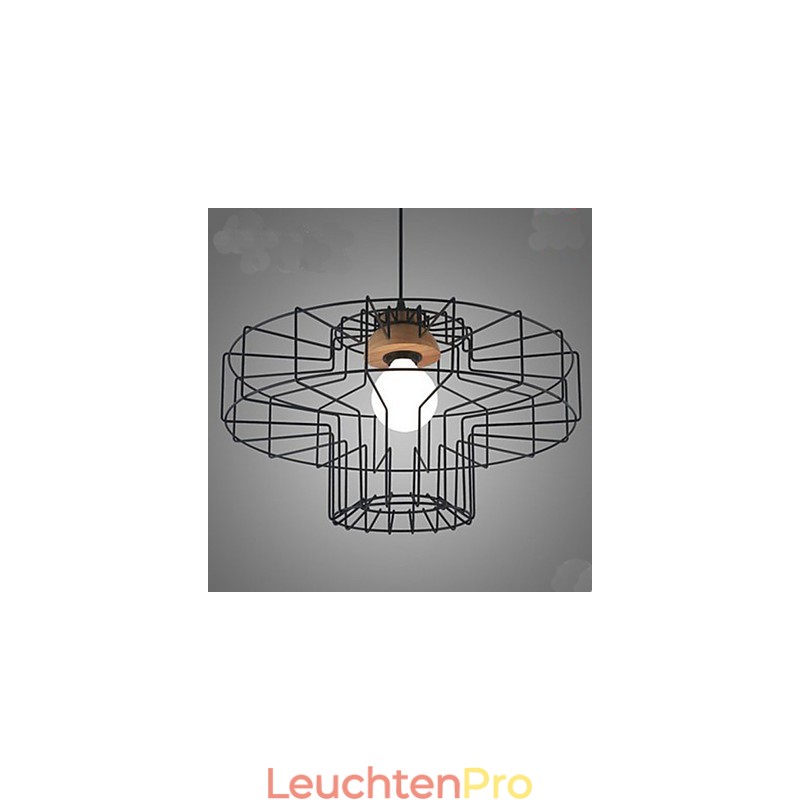 Single head Iron Chandelier Chandelier Retro Mesh