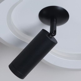 Deckenleuchte aus Acryl in Blumenform, flächenbündig montiert