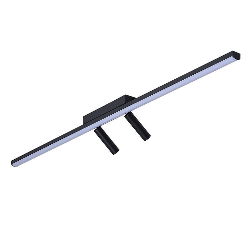 Linearer Deckenstrahler aus Acryl zur bündigen Montage