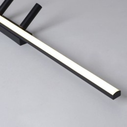 Linearer Deckenstrahler aus Acryl zur bündigen Montage
