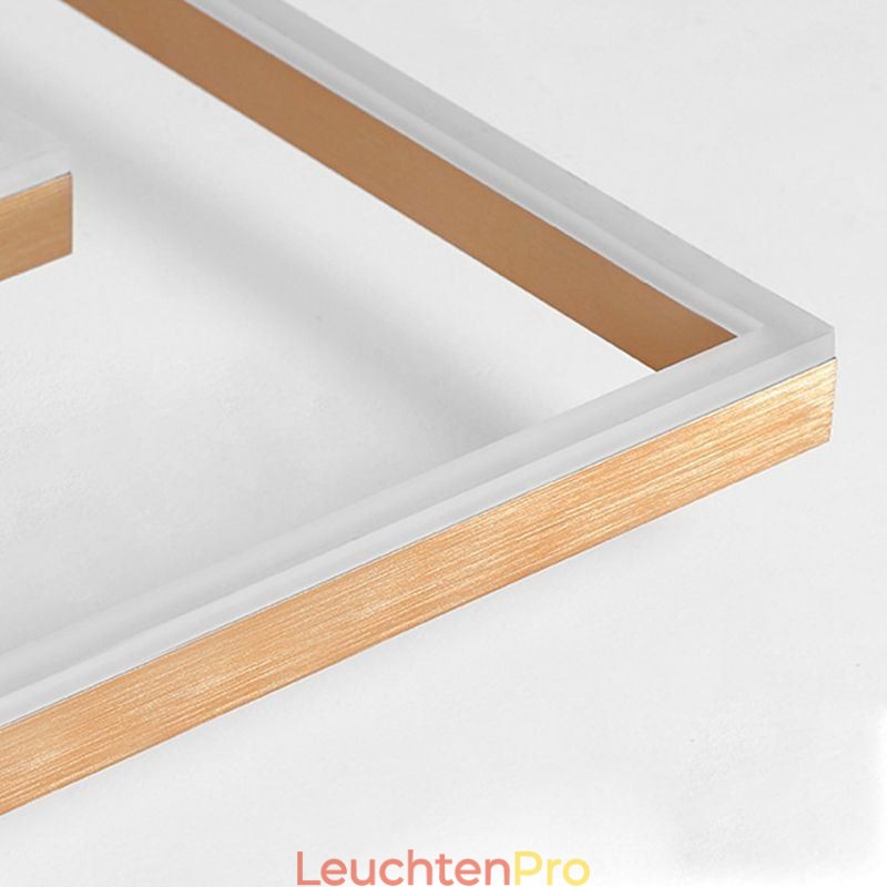 Unterputz-Deckenleuchte aus minimalistischem Acryl
