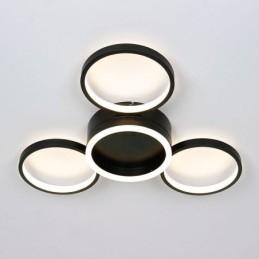 Deckenleuchte mit 4 Ringen