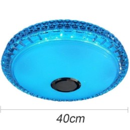 Unterputz-Deckenleuchte mit Fernbedienung und APP-Steuerung, Bluetooth-Musik-Lautsprecher