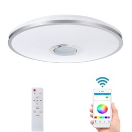 Bündig montierte, farbenfrohe Deckenleuchte mit Bluetooth-Musiklautsprecher-Timing-Funktion