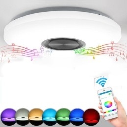Unterputz-Dekorative Lampe Fernbedienung APP-Steuerung Bluetooth Musik Lautsprecher Lampe