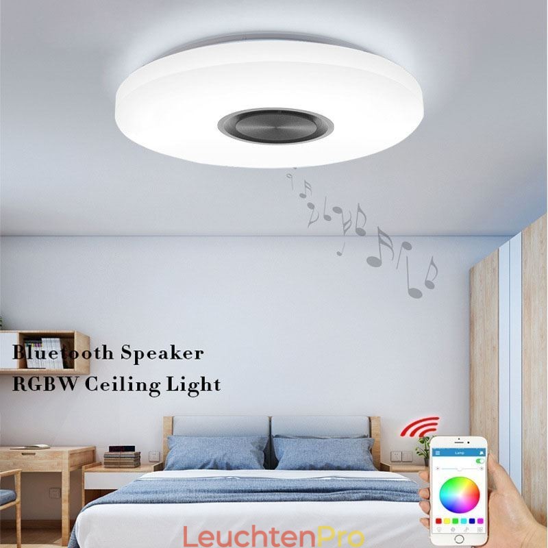 Unterputz-Dekorative Lampe Fernbedienung APP-Steuerung Bluetooth Musik Lautsprecher Lampe