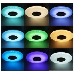 Unterputz-Dekorative Lampe Fernbedienung APP-Steuerung Bluetooth Musik Lautsprecher Lampe