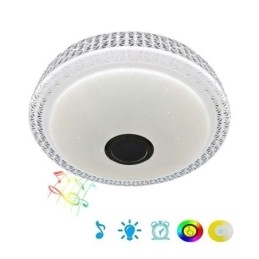 Deckenleuchte Dekorative Lampe Fernbedienung APP Steuerung Bluetooth Musik Lautsprecher Unterputz