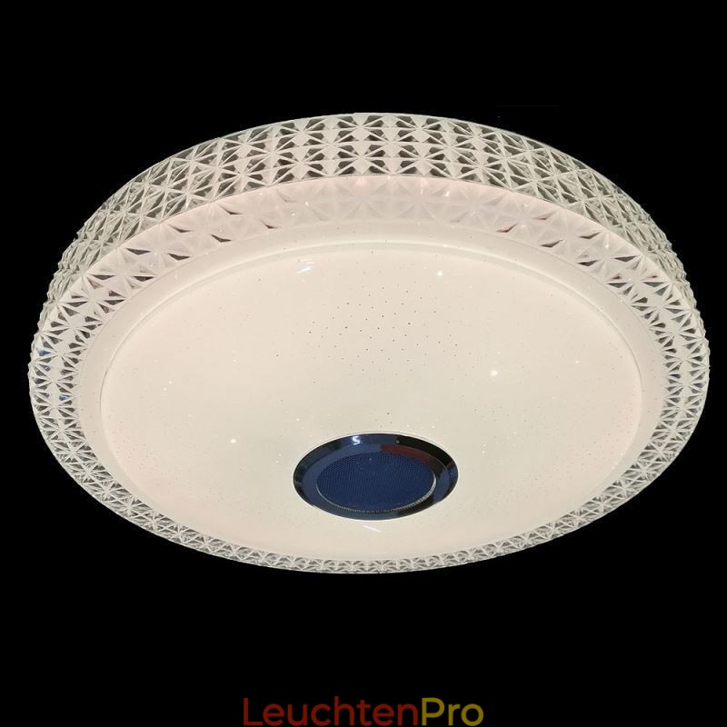 Deckenleuchte Dekorative Lampe Fernbedienung APP Steuerung Bluetooth Musik Lautsprecher Unterputz