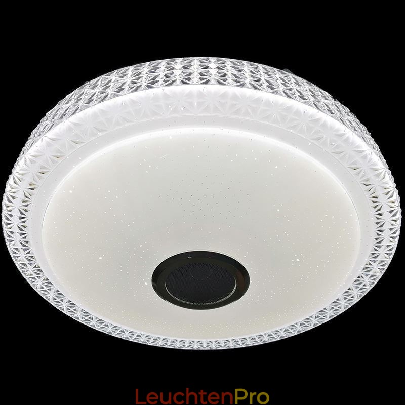 Deckenleuchte Dekorative Lampe Fernbedienung APP Steuerung Bluetooth Musik Lautsprecher Unterputz
