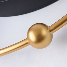 Moderne Deckenleuchte mit bündiger Montage, kreisförmige Deckenleuchte aus Acryl