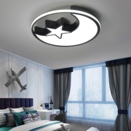 Deckenleuchte „Mond und Stern“