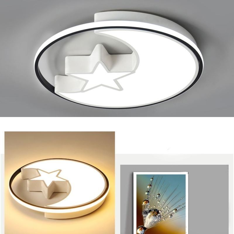 Deckenleuchte „Mond und Stern“