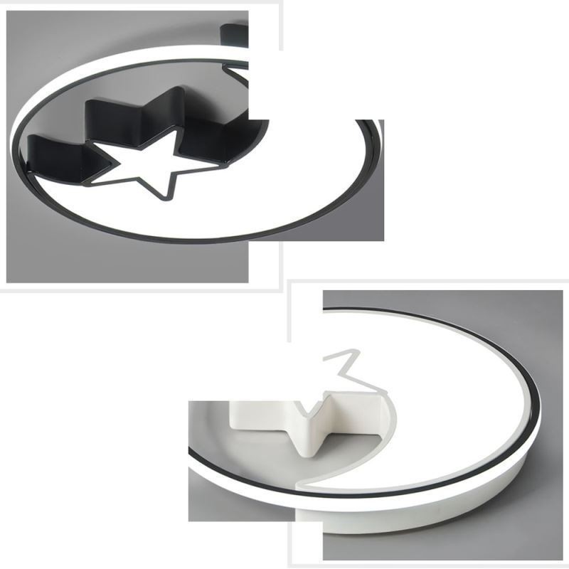 Deckenleuchte „Mond und Stern“