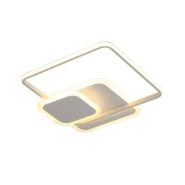 Dekorative Deckenleuchte mit quadratischem Rahmen