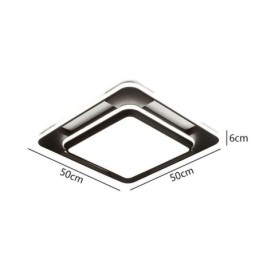 Moderne minimalistische Unterputzbeleuchtung quadratische Deckenleuchte