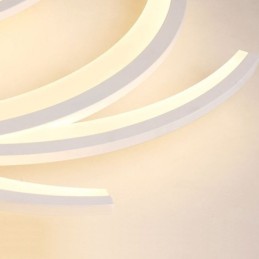Unregelmäßige lineare Deckenleuchte mit Unterputzmontage, moderne Beleuchtung